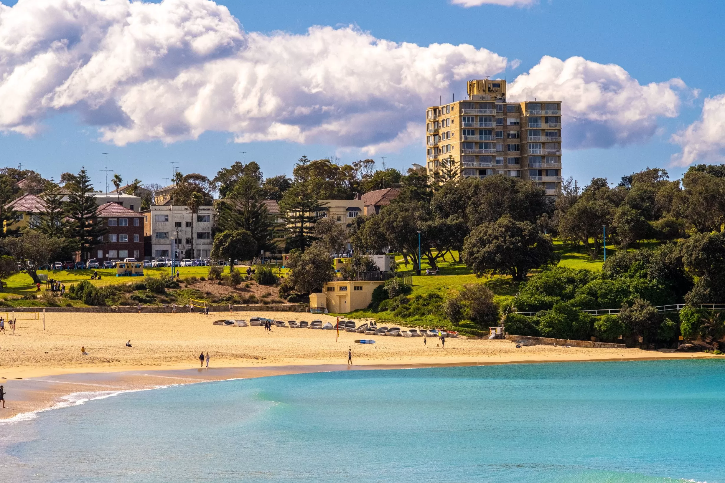 Uncrowded Coogee Beach